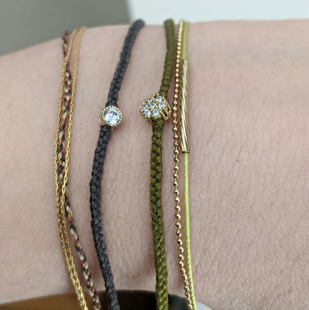 Boho stack bracelets - Picture 2 of 3